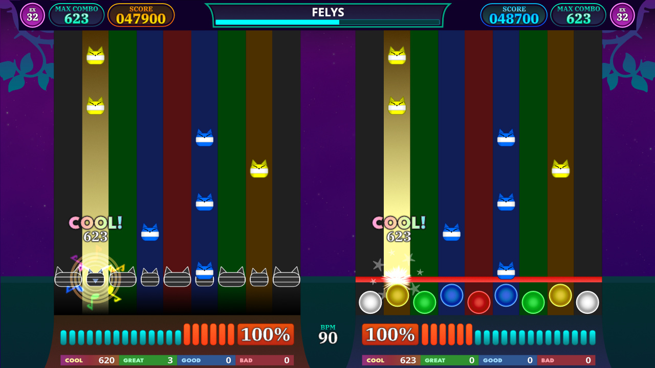 stepmania - On music games like Osu! (mania), why are the inputs